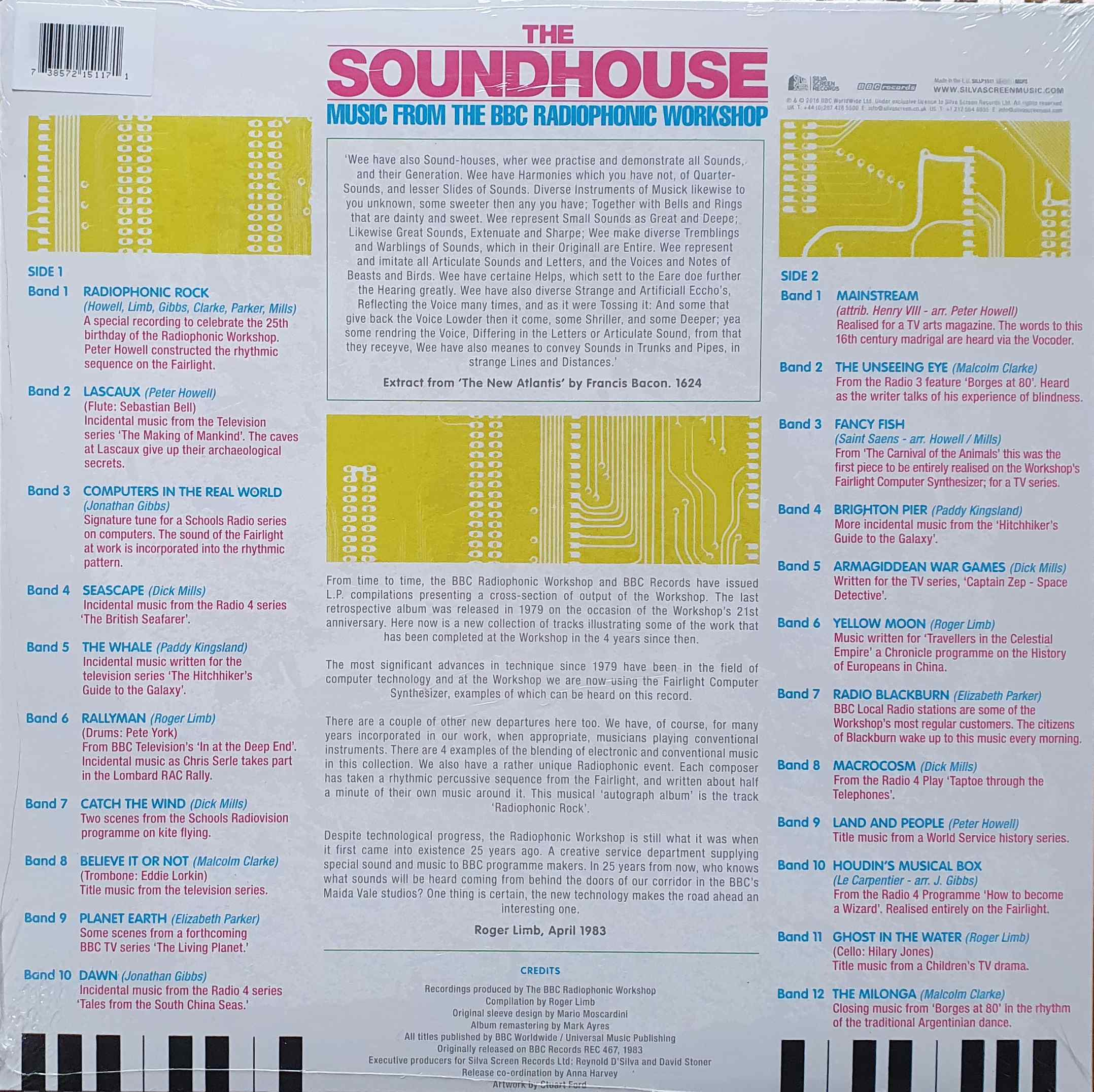 Picture of SILLP 1511 Soundhouse by artist Radiophonic Workshop from the BBC records and Tapes library